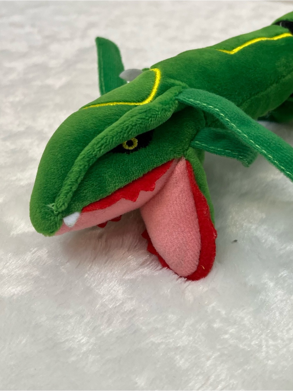 Pokemon Center 30" Rayquaza Poseable Bendable Plush Dragon 2018 Japan - Picture 6 of 6